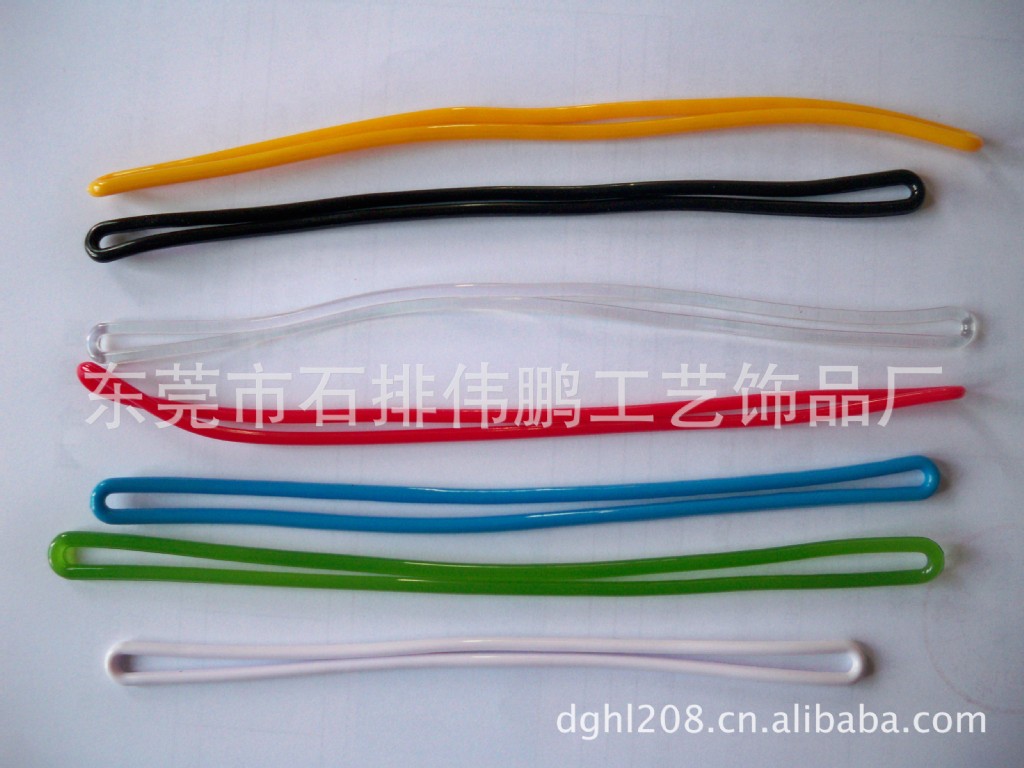 东莞厂家大量生产PVC透明绳 行李挂绳软胶吊带颜色定制示例图3
