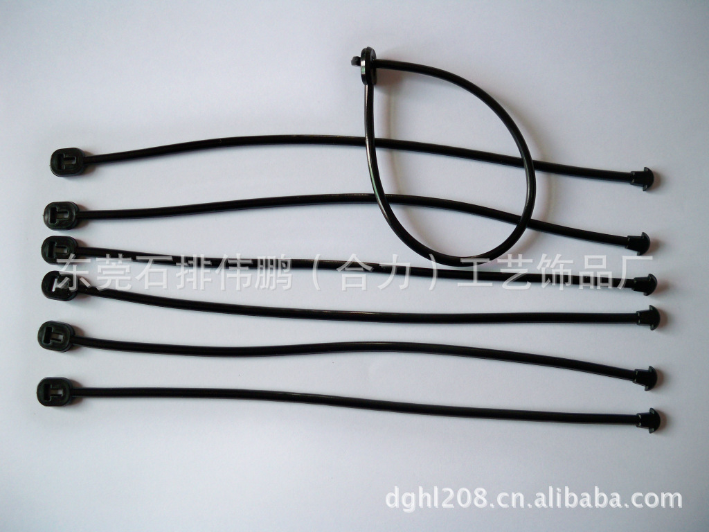 东莞厂家大量生产PVC透明绳 行李挂绳软胶吊带颜色定制示例图4