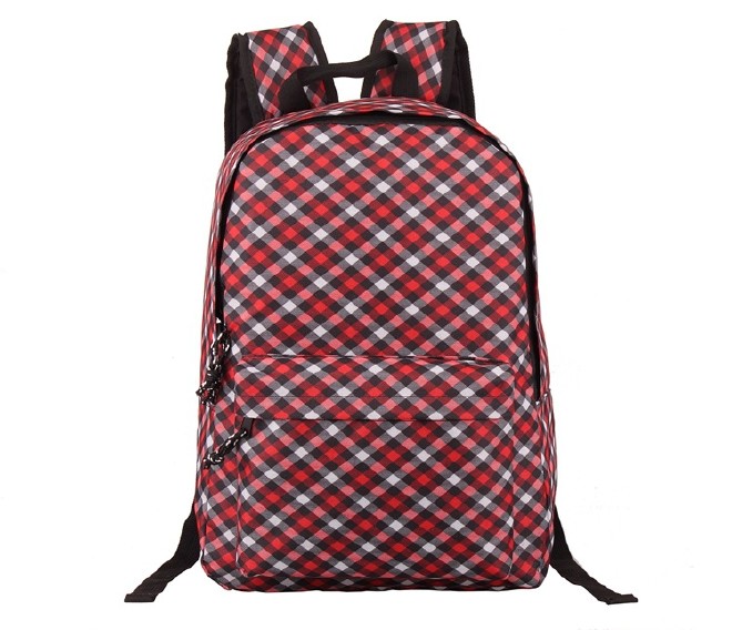 2016新款 简约时尚大小口袋书包  旅游包双肩运动背包中学生书包示例图28
