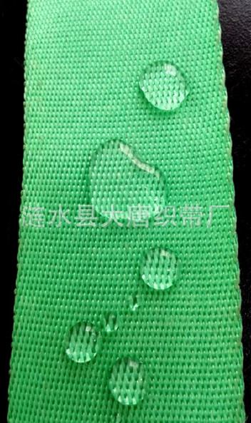 防水织带军绿色平纹1~3.5cm示例图2