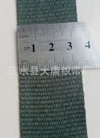 防水织带军绿色平纹1~3.5cm示例图4
