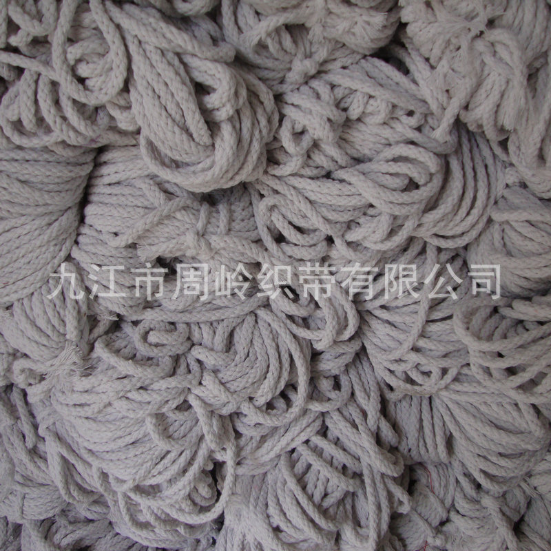 厂家热销菠萝型漂白棉绳 优质棉绳示例图32