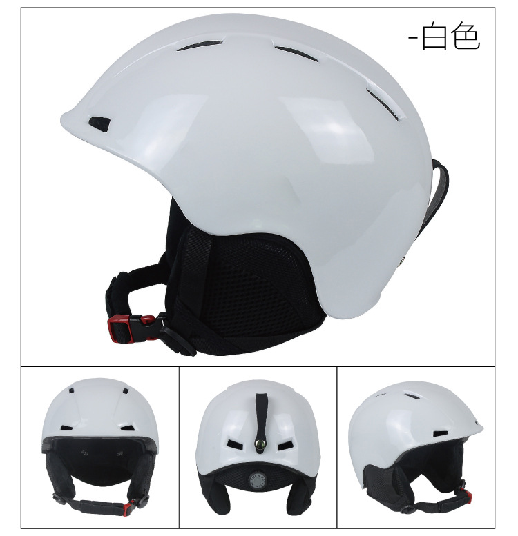 儿童滑雪头盔加厚保暖安全帽一体成型冰雪运动用品滑雪头盔厂销示例图26