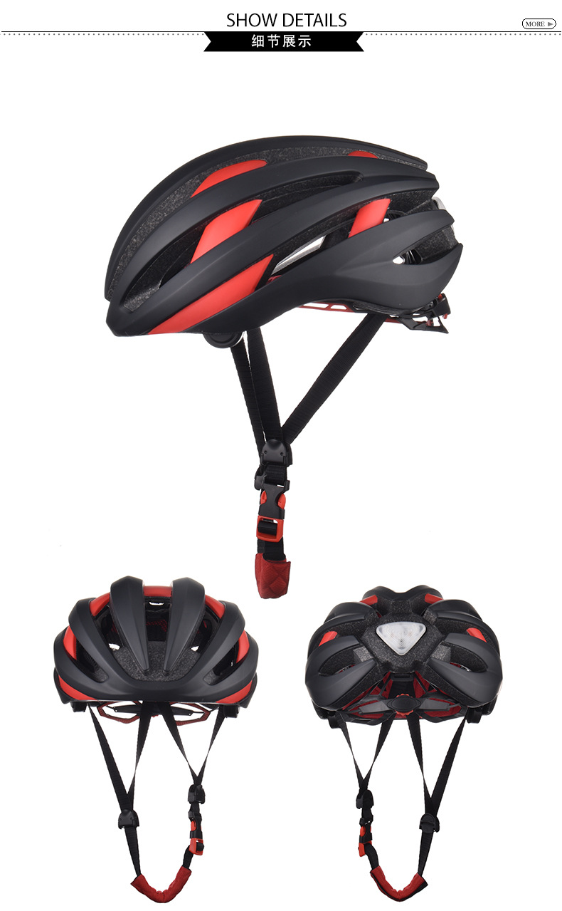 LED智能蓝牙骑行頭盔户外装备自行车安全帽定制示例图10