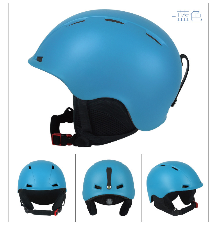 儿童滑雪头盔加厚保暖安全帽一体成型冰雪运动用品滑雪头盔厂销示例图28