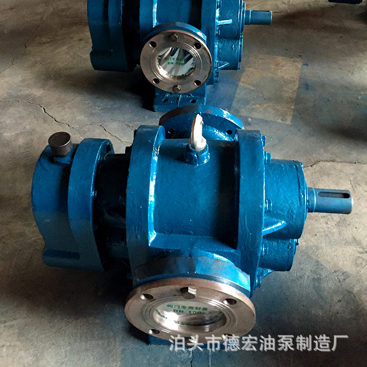 厂家高粘度齿轮泵  粘稠液体输送泵 寿命长效率高 大口径罗茨油泵示例图16