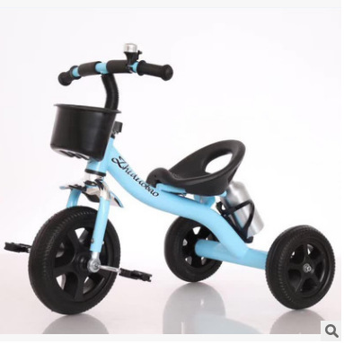 婴幼儿童三轮车脚踏车折叠1-3-5旋转座椅宝宝手推车童车 一件代发示例图1