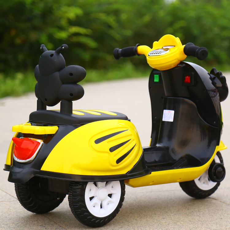 新款儿童电动车三轮摩托可坐2-5岁男女宝宝踏板充电玩具童示例图20