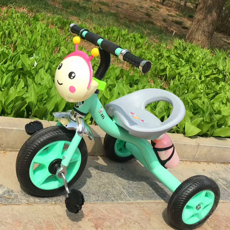 婴幼儿童三轮车脚踏车折叠1-3-5旋转座椅宝宝手推车童车 一件代发示例图3