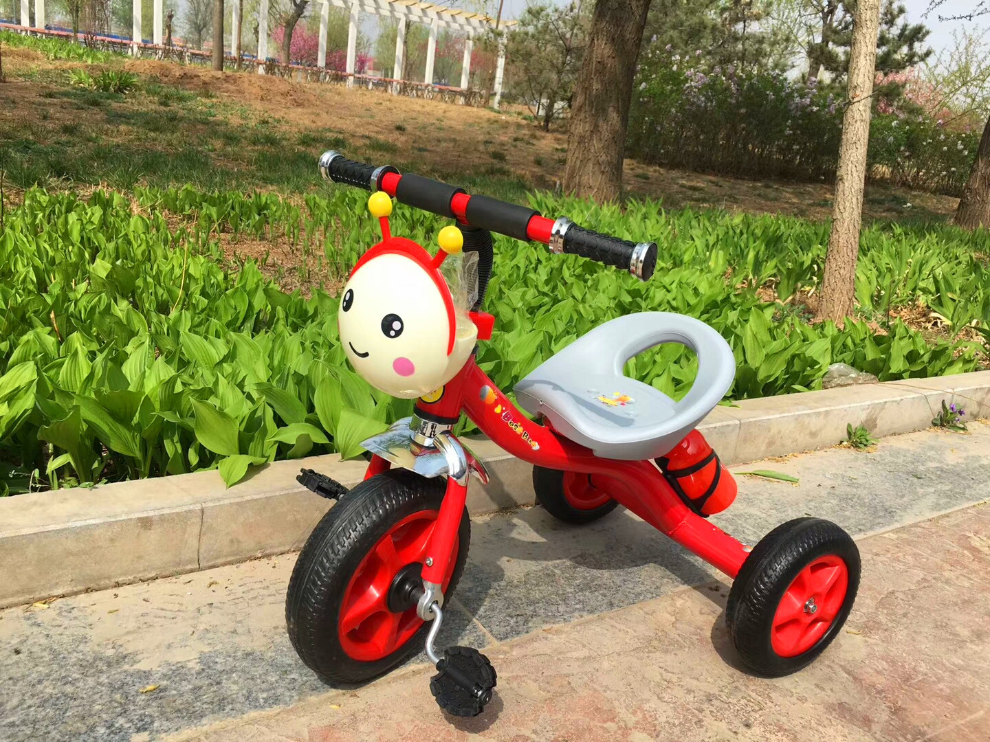 婴幼儿童三轮车脚踏车折叠1-3-5旋转座椅宝宝手推车童车 一件代发示例图18