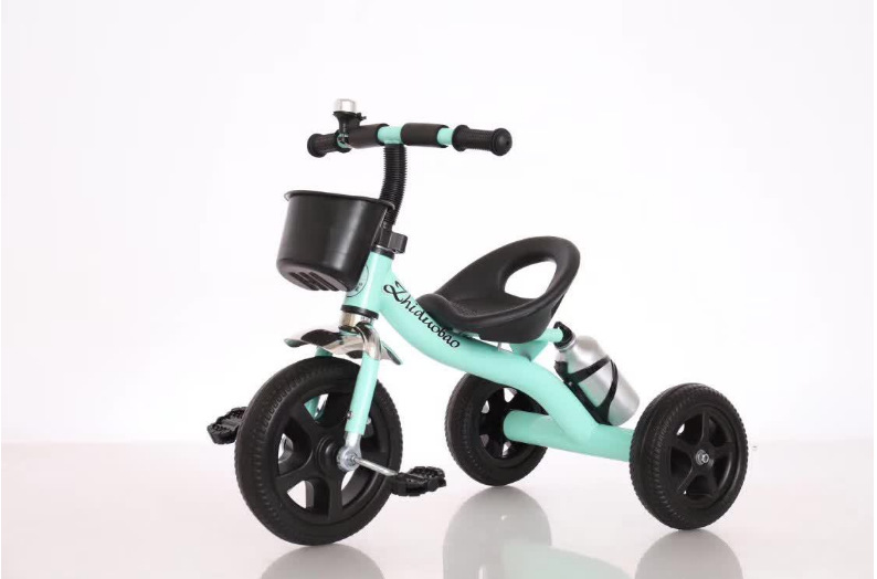 婴幼儿童三轮车脚踏车折叠1-3-5旋转座椅宝宝手推车童车 一件代发示例图4