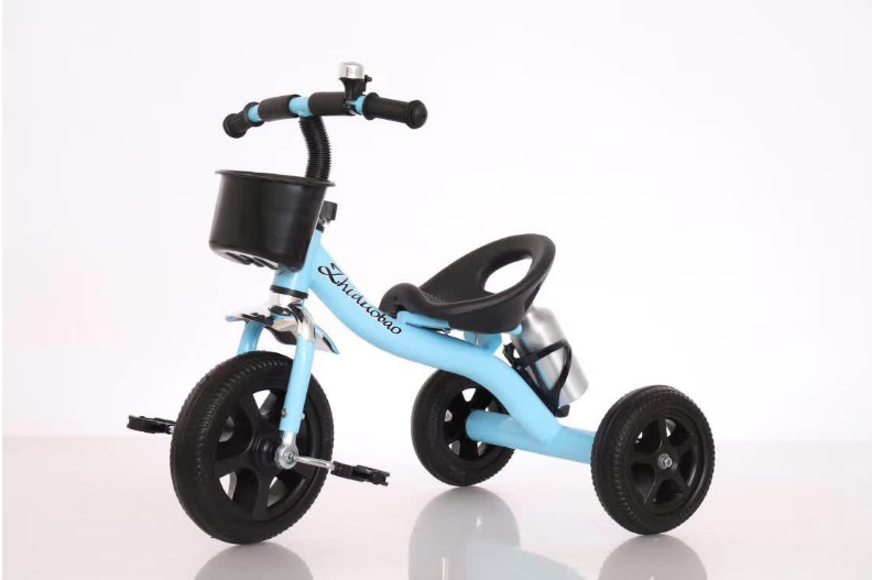 婴幼儿童三轮车脚踏车折叠1-3-5旋转座椅宝宝手推车童车 一件代发示例图6