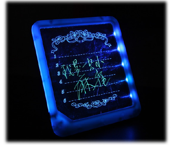 厂家直销留言发光板手写荧光板 创意广告板发光板 LED电子荧光板示例图5