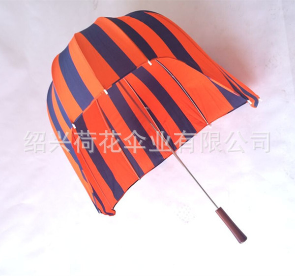 出口欧美创意帽子伞 防风头盔伞 阿波罗长柄手开晴雨伞 来样定做示例图17