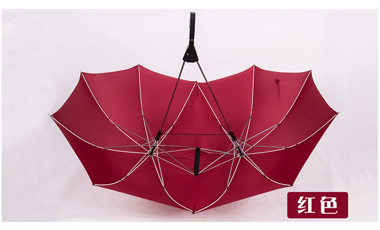 厂家直销情侣双人伞双顶双杆连体日韩时尚个性雨伞批发示例图16
