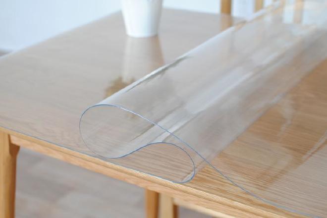 透明软玻璃桌面保护桌垫PVC餐桌布防水油玻璃水晶板茶几免洗示例图2