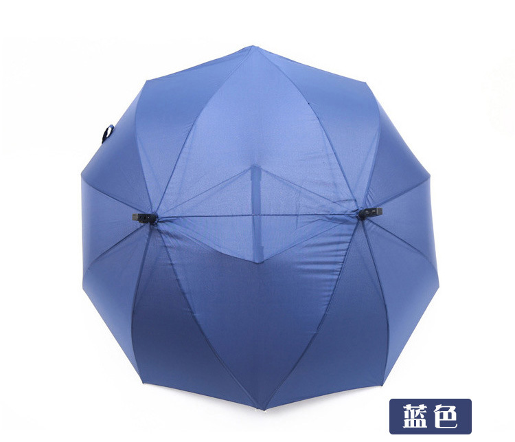 厂家直销情侣双人伞双顶双杆连体日韩时尚个性雨伞批发示例图12
