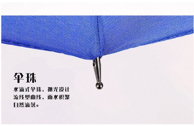 现货商务大雨伞男士超大16骨创意户外长柄广告伞遮阳伞晴雨直柄伞示例图10