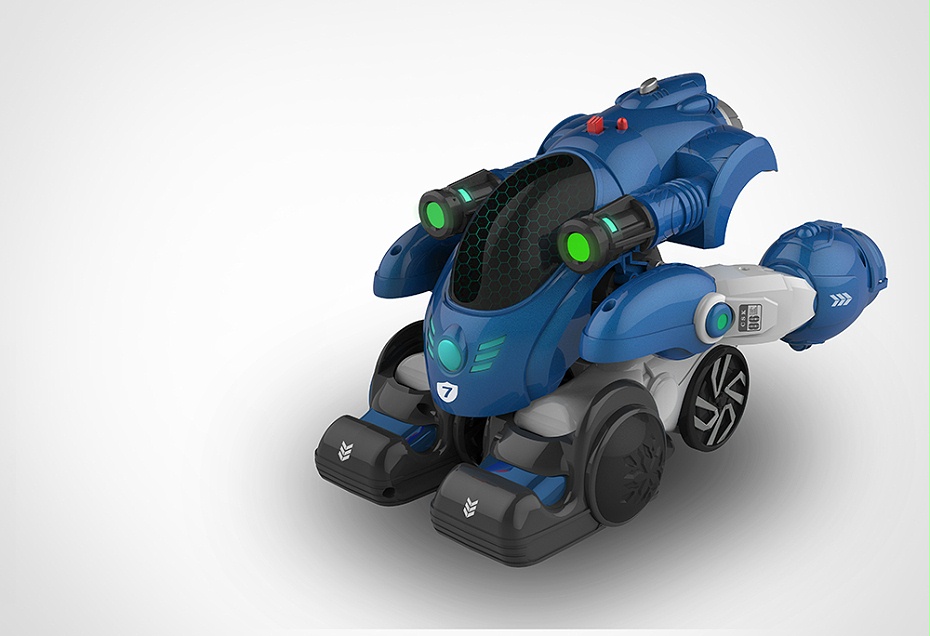 智能变形机器人玩具设计