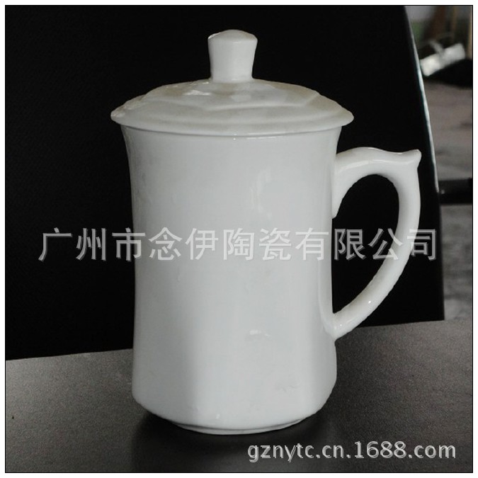 生产定制陶瓷办公杯 办公室专用陶瓷会议杯  陶瓷办公杯 陶瓷盖杯示例图9