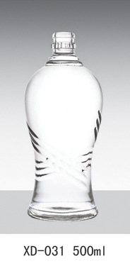 厂家直销各种规格玻璃酒瓶 白酒玻璃瓶 红酒玻璃瓶 300ml 500ml示例图20