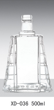 厂家直销各种规格玻璃酒瓶 白酒玻璃瓶 红酒玻璃瓶 300ml 500ml示例图15
