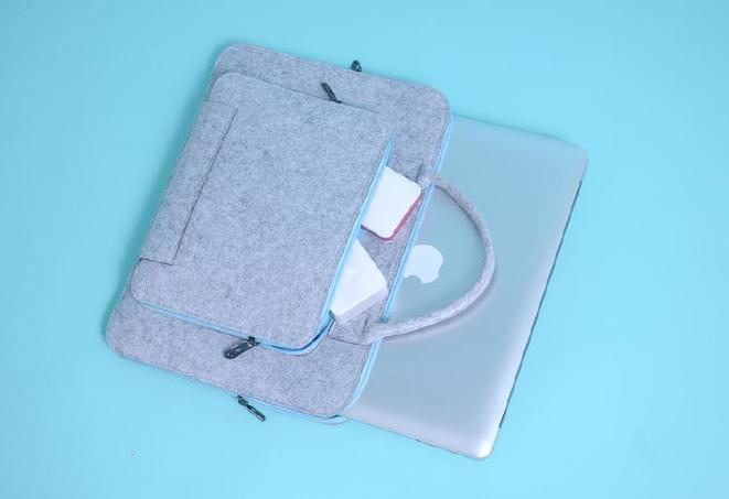 苹果macbook羊毛毡air13笔记本pro13.3寸电脑包15内胆12保护套 羊毛毡电脑包笔记本手提内胆毛毡包保护套示例图9