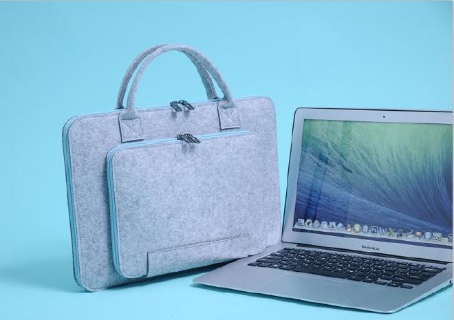 苹果macbook羊毛毡air13笔记本pro13.3寸电脑包15内胆12保护套 羊毛毡电脑包笔记本手提内胆毛毡包保护套示例图2