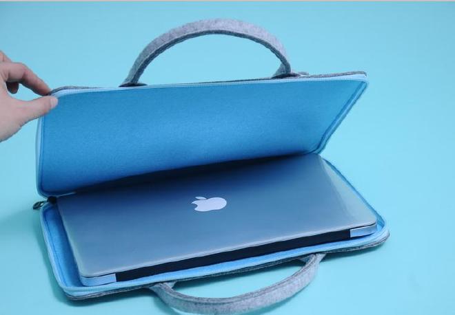 苹果macbook羊毛毡air13笔记本pro13.3寸电脑包15内胆12保护套 羊毛毡电脑包笔记本手提内胆毛毡包保护套示例图7