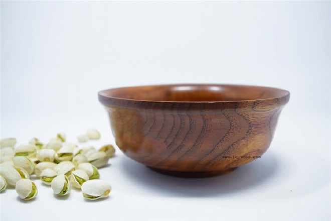 定制民族工艺品木质牛奶碗圆形酸枣木质奶茶碗健康美观木碗示例图6