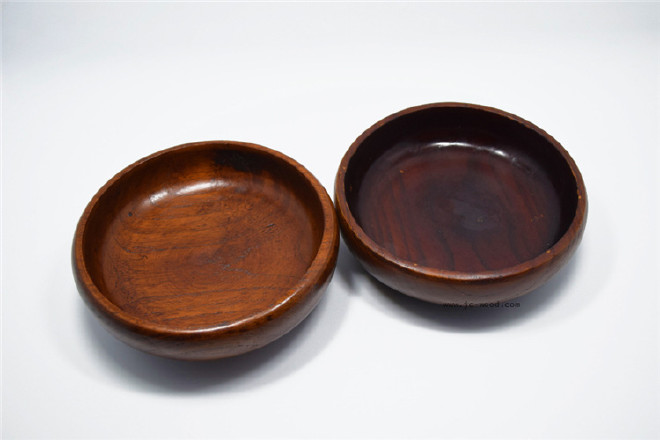 厂家直销定制日式创意浅边木碗创意木盘餐碟定制尺寸图案商标示例图2