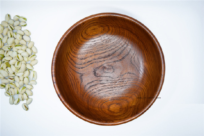 厂家直销酸枣木实木木质圆果盘木碗定制尺寸形状示例图6