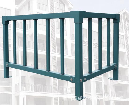 厂家定制空调护栏 组装安全室外防护栏杆 钢室外空调防护栏杆示例图8