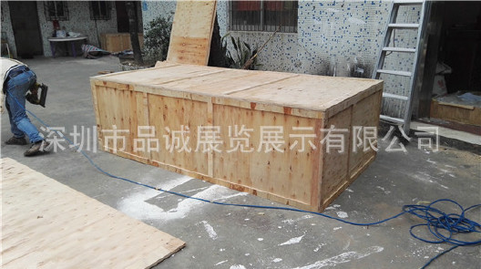 深圳龙华交通局展厅样品展示柜 定做高端木制烤漆展示柜示例图19
