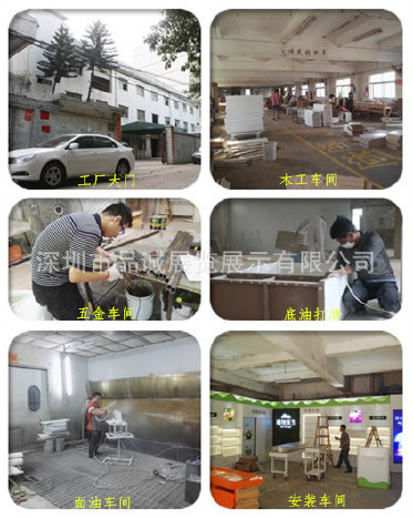 深圳龙华交通局展厅样品展示柜 定做高端木制烤漆展示柜示例图21