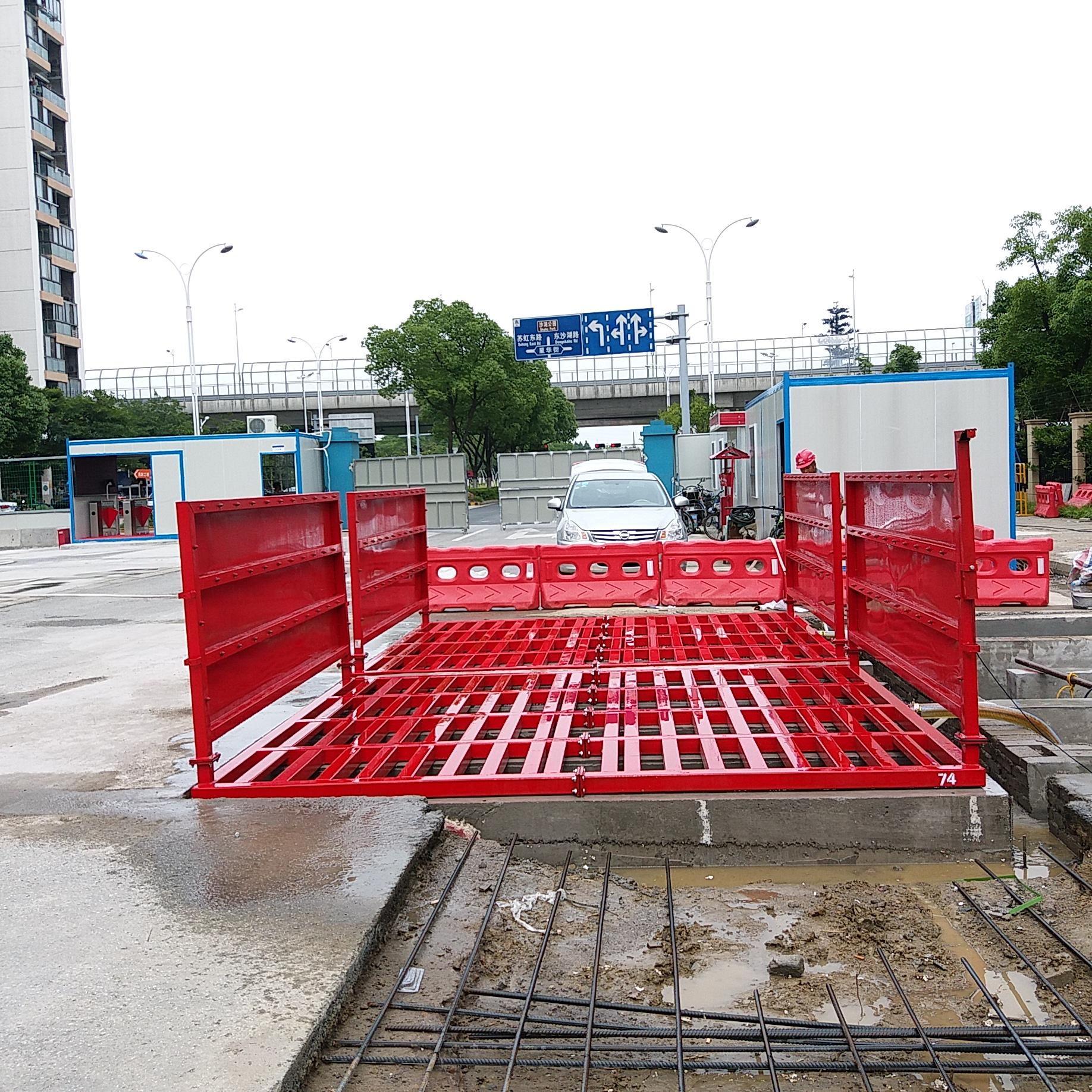 送货上门：杭州工地洗车装置，工地自动冲洗平台，建筑工地冲洗装置示例图21