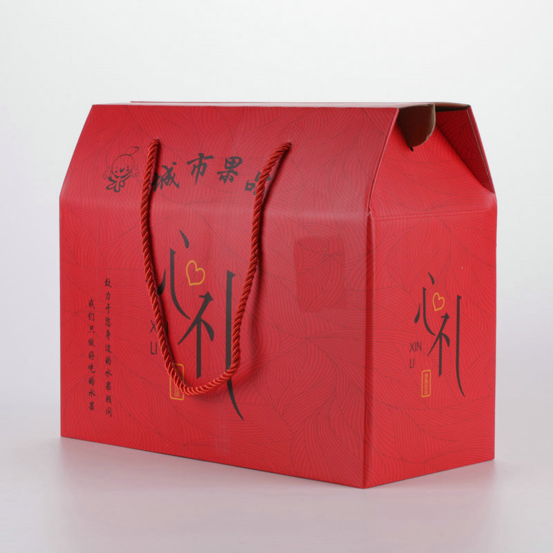 红枣通用大礼包礼物盒 展示包装礼盒定做 纸盒彩盒印刷圣诞礼盒示例图10