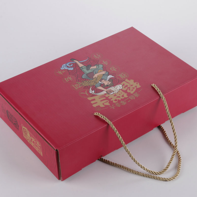 通用大米礼盒包装 茶叶礼盒包装礼品盒定制 创意包装圣诞礼品盒示例图11