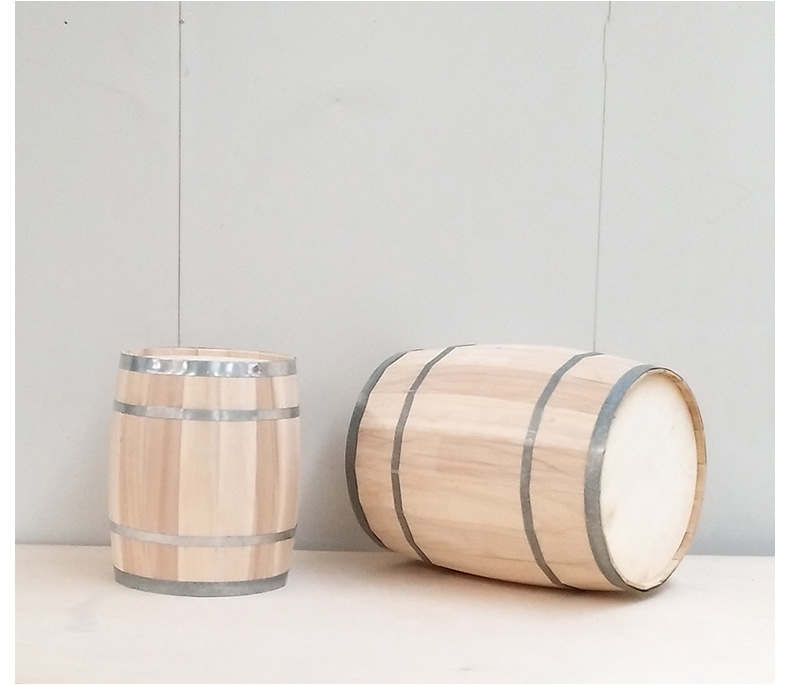 可定制拆装式实木咖啡桶 木质咖啡桶 咖啡豆茶叶储存桶示例图11