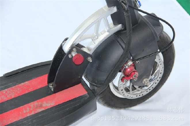 便携折叠迷你成人减震自行车电动滑板车代驾两轮锂电池代步车批发示例图8