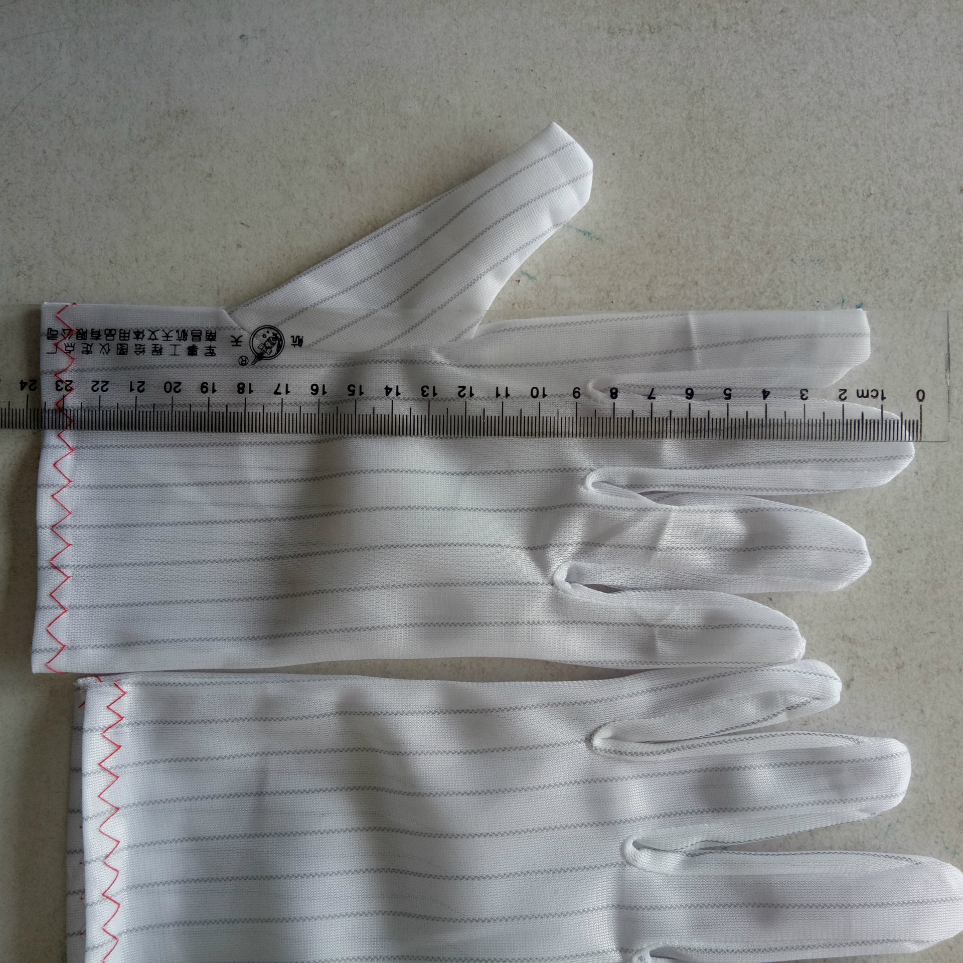 防静电条纹手套（每副手套重量12.5克）示例图23