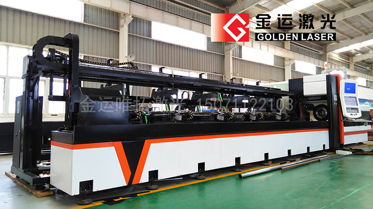 自動上下料鋼管激光切割機【P3080A】唯拓光纖激光設備示例圖3