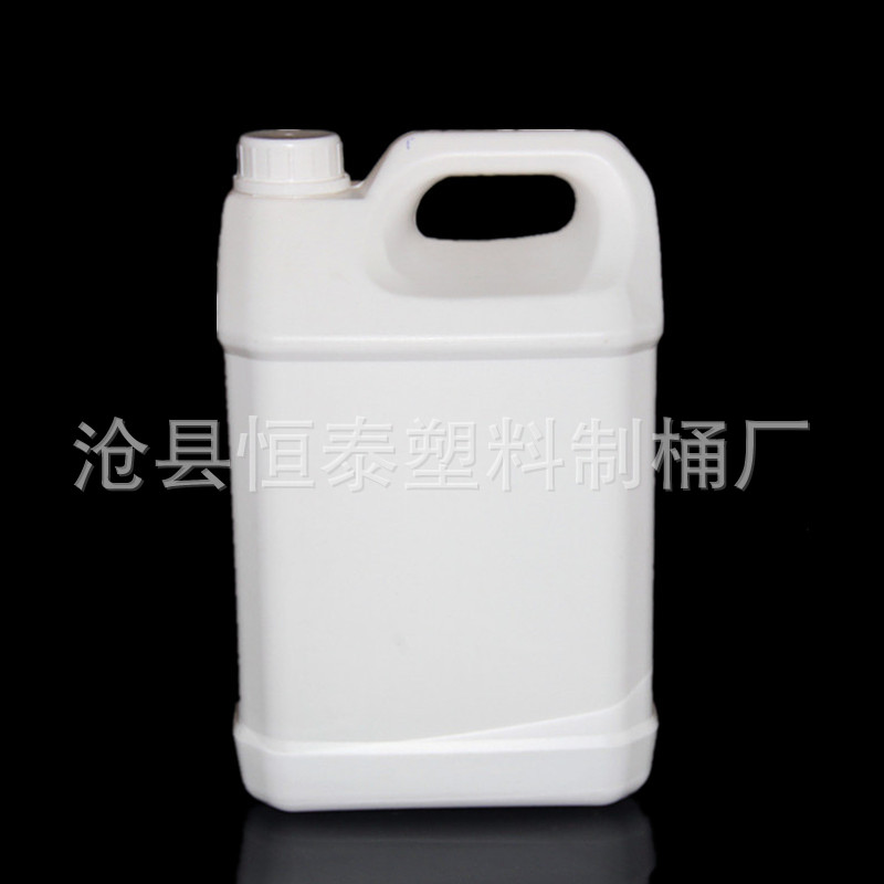 厂家批发5L塑料桶 防冻液塑料瓶 HDPE液体塑料壶化工壶包装瓶示例图4