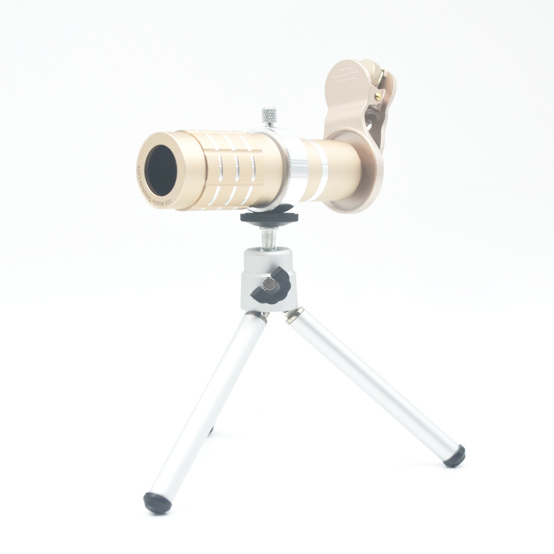 通用12X镜头 望远镜 长焦 放大镜 变焦镜头高清无暗角远视镜摄影示例图11