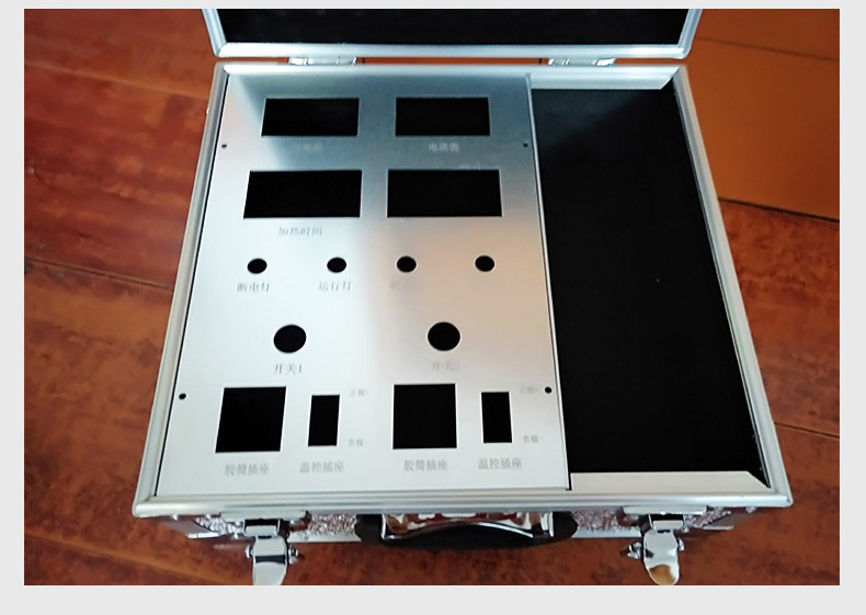 厂家直销铝合金包装箱 铝合金箱 电路板工具箱多功能铝合金手提箱示例图8