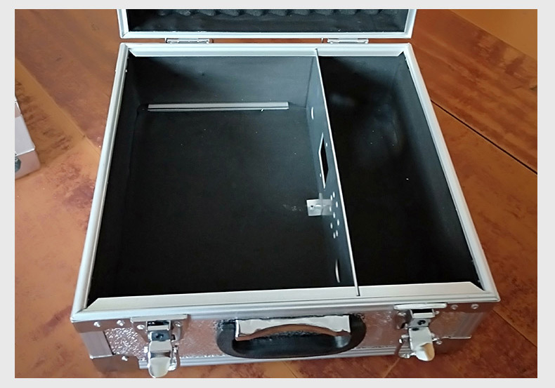 厂家直销铝合金包装箱 铝合金箱 电路板工具箱多功能铝合金手提箱示例图7