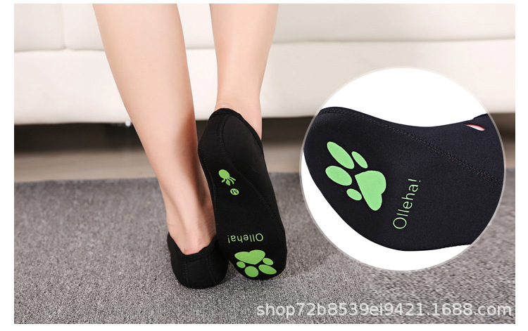 韩国发热袜套地板袜成人男女士脚套早教瑜伽暖脚自发热袜子示例图10