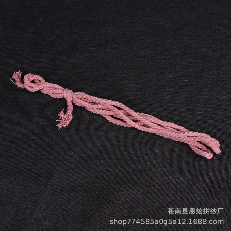 厂家供应宠物编织玩具棉绳球绳彩色编织绳萝卜条、熊猫、长颈鹿等示例图10
