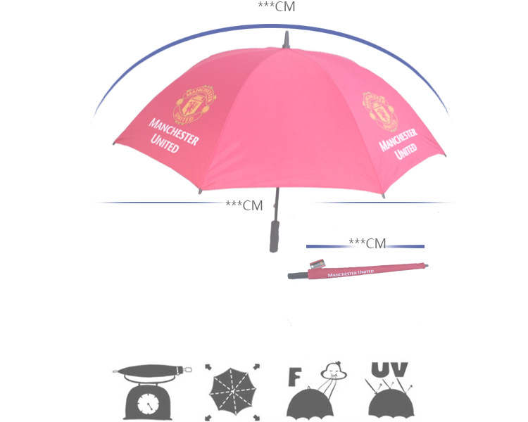 2015新款上市 高尔夫雨伞  8k碰击布  户外休闲运动专用晴雨伞示例图2