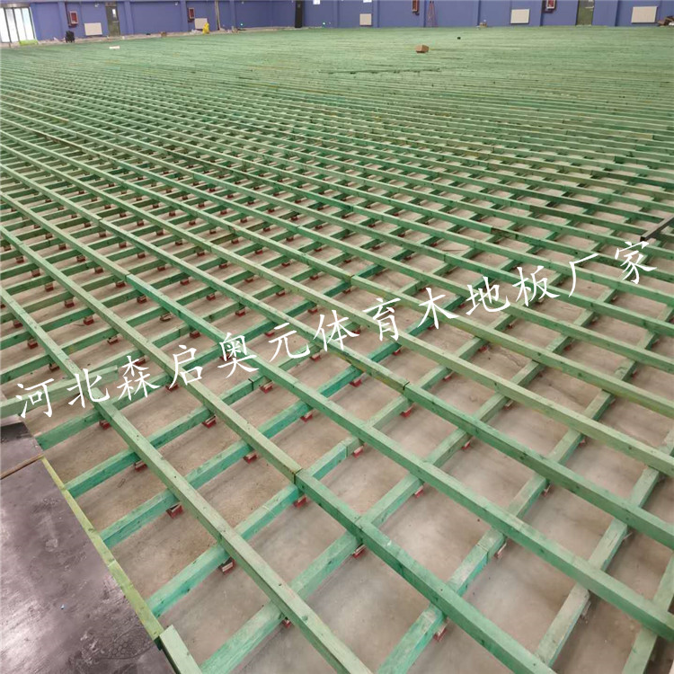 全国安装森启奥元-实木运动地板-运动木地板厂家-乒乓球场木地板
